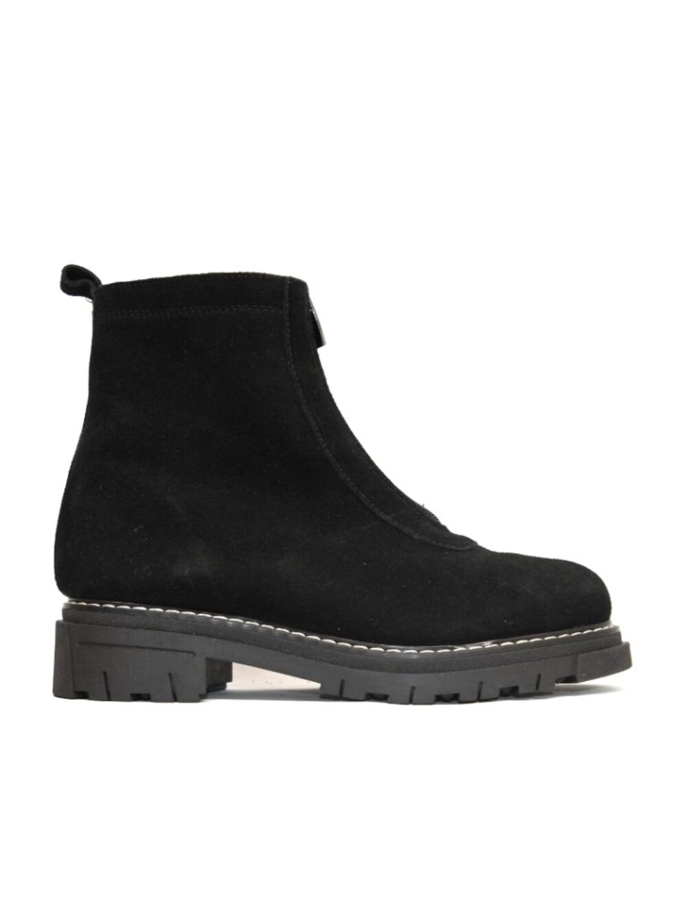 New! La Canadienne Delta Shearling Lined Suede Boots Black 8.5 DD558 Made Italy